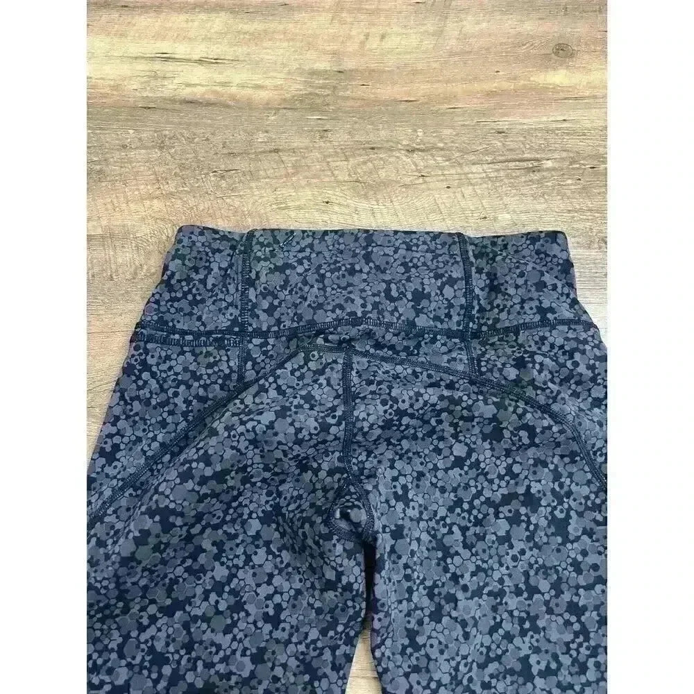 Sweaty Betty The Power Leggings Geometric Print Women's S Black Gray Yoga 7/8 - Picture 8 of 10